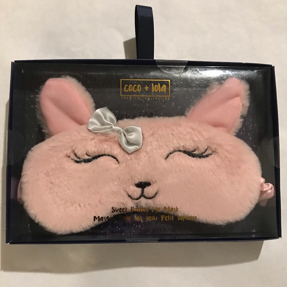 Coco & Lola Sweet Bunny Sleeping Eye Mask Pink